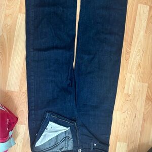 Dark Blue Denim Jeans